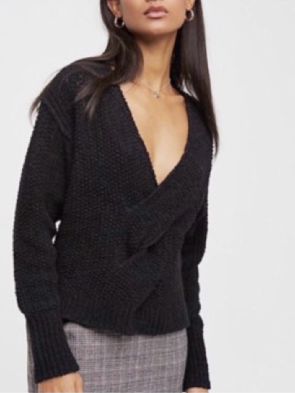 Free People Coco V-Neck Sweater Size XS